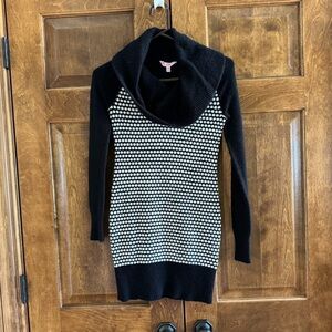 Candie's Cowl Neck Sweater Dress - Women's Size XS